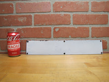 Load image into Gallery viewer, TO TRAINS Original Old Porcelain Train Station Subway Railroad Sign