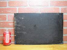 Load image into Gallery viewer, KARTING 75c Old Black & Gold Smaltz Reflective Painted Wooden Advertising Sign