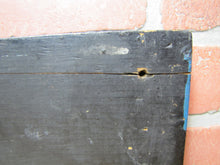 Load image into Gallery viewer, KARTING 75c Old Black & Gold Smaltz Reflective Painted Wooden Advertising Sign