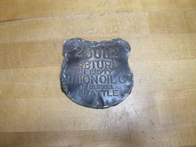Load image into Gallery viewer, RETURN WHEN EMPTY TO UNION OIL Co OF CALIFORNIA SEATTLE Old Gas Oil Can Ad Sign Nameplate