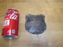 Load image into Gallery viewer, RETURN WHEN EMPTY TO UNION OIL Co OF CALIFORNIA SEATTLE Old Gas Oil Can Ad Sign Nameplate