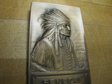 Load image into Gallery viewer, SENECA NEW YORK Native American Indian Whitehead & Hoag Old Souvenir Paperweight