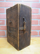 Load image into Gallery viewer, SUNSHINE PURE ETHYL ALCOHOL FOR NON-BEVERAGE USE Prohibition Era Wooden Ad Box