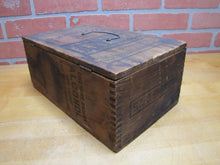 Load image into Gallery viewer, SUNSHINE PURE ETHYL ALCOHOL FOR NON-BEVERAGE USE Prohibition Era Wooden Ad Box