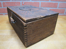 Load image into Gallery viewer, SUNSHINE PURE ETHYL ALCOHOL FOR NON-BEVERAGE USE Prohibition Era Wooden Ad Box