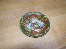 Load image into Gallery viewer, GOTTFRIED KRUEGER BREWING Co BEER Pre Prohibition Ad Tip Tray CHAS SHONK CHICAGO