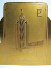 Load image into Gallery viewer, 1930s CHICAGO WORLDS FAIR CENTURY OF PROGRESS Bookends HALL SCIENCE TRAVEL BLDG