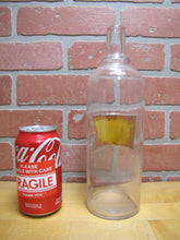 Load image into Gallery viewer, LEMON Antique Reverse Under Glass Label Bottle Soda Fountain Apothecary Bar Pub