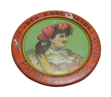 Load image into Gallery viewer, RED EARL CIGARS Antique Advertising Tip Tray H D BEACH COSHOCTON O Havana Filler