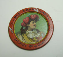 Load image into Gallery viewer, RED EARL CIGARS Antique Advertising Tip Tray H D BEACH COSHOCTON O Havana Filler