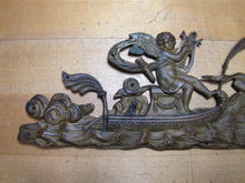 Load image into Gallery viewer, 19c Victorian Nude Maidens Cherub Bugs Ornate Exquisite Decorative Arts Element