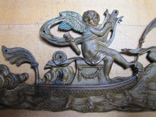 Load image into Gallery viewer, 19c Victorian Nude Maidens Cherub Bugs Ornate Exquisite Decorative Arts Element