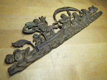 Load image into Gallery viewer, 19c Victorian Nude Maidens Cherub Bugs Ornate Exquisite Decorative Arts Element