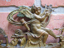 Load image into Gallery viewer, 19c Victorian Nude Maidens Cherub Bugs Ornate Exquisite Decorative Arts Element