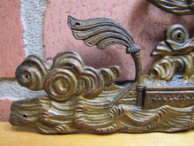 Load image into Gallery viewer, 19c Victorian Nude Maidens Cherub Bugs Ornate Exquisite Decorative Arts Element