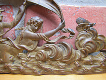 Load image into Gallery viewer, 19c Victorian Nude Maidens Cherub Bugs Ornate Exquisite Decorative Arts Element