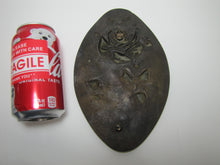 Load image into Gallery viewer, FLOWER LEAVES BUTTERFLY Signed B HA 26' Bronze Decorative Arts Artwork Plaque