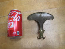 Load image into Gallery viewer, Antique Bronze Art Nouveau Hanger Hook Bracket Butterfly Flower ornate brass wsh