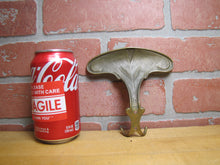 Load image into Gallery viewer, Antique Bronze Art Nouveau Hanger Hook Bracket Butterfly Flower ornate brass wsh