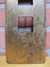Load image into Gallery viewer, FOR FLOORS LOBBY TO 10 OLD BRASS BRONZE ELEVATOR BUTTON PANEL PLAQUE SIGN