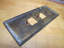 Load image into Gallery viewer, FOR FLOORS LOBBY TO 10 OLD BRASS BRONZE ELEVATOR BUTTON PANEL PLAQUE SIGN