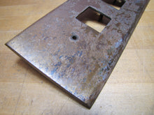 Load image into Gallery viewer, FOR FLOORS LOBBY TO 10 OLD BRASS BRONZE ELEVATOR BUTTON PANEL PLAQUE SIGN