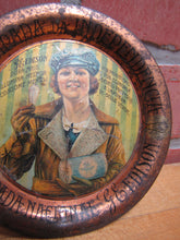 Load image into Gallery viewer, GE EDISON Lamps Light Bulbs Original Old Foreign Advertising Tin Tip Tray Sign