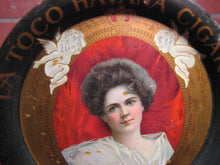 Load image into Gallery viewer, LA TOCO HAVANA CIGARS T&O Co Makers TAMPA FLA Old Advertising Tin Tip Tray Sign