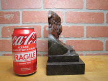 Load image into Gallery viewer, OWL Antique Doorstop Decorative Art Statue Cast Iron JUDD Mfg Co 1243 10+ lbs