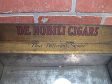 Load image into Gallery viewer, DE NOBILI CIGARS LONG ISLAND CITY NY Old Advertising Store Display Sign Box Case