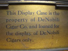 Load image into Gallery viewer, DE NOBILI CIGARS LONG ISLAND CITY NY Old Advertising Store Display Sign Box Case