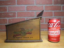 Load image into Gallery viewer, DE NOBILI CIGARS LONG ISLAND CITY NY Old Advertising Store Display Sign Box Case