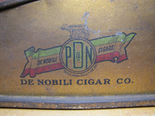 Load image into Gallery viewer, DE NOBILI CIGARS LONG ISLAND CITY NY Old Advertising Store Display Sign Box Case