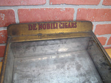 Load image into Gallery viewer, DE NOBILI CIGARS LONG ISLAND CITY NY Old Advertising Store Display Sign Box Case