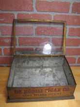 Load image into Gallery viewer, DE NOBILI CIGARS LONG ISLAND CITY NY Old Advertising Store Display Sign Box Case