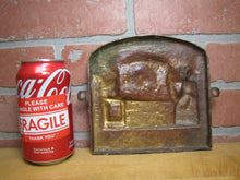 Load image into Gallery viewer, SALAMANDER SAFE EVANS & WATSON PHILADELPHIA Ornate Antique Bronze Sign Plaque