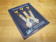 Load image into Gallery viewer, BRONCHO BUSTER BRACE OHIO SUSPENDER Co Antique Advertising Sign Whitehead & Hoag Crystaloid Newark NJ