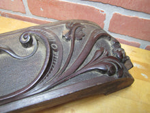 Load image into Gallery viewer, Devil Beast Head Licking Tongue Antique Wooden Carved High Relief Salvage Panel