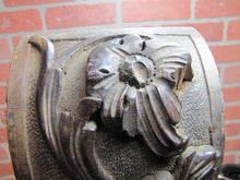 Load image into Gallery viewer, Devil Beast Head Licking Tongue Antique Wooden Carved High Relief Salvage Panel