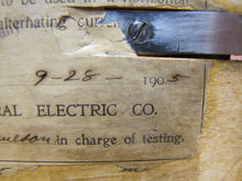 Load image into Gallery viewer, p1901 THOMSON ALTERNATING AMMETER Type P GENERAL ELECTRIC Co USA JCP&L with Box