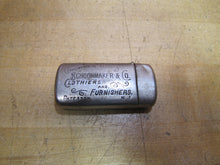 Load image into Gallery viewer, SCHOONMAKER & Co CLOTHIERS & FURNISHERS PATERSON NJ Antique Ad Match Holder Safe