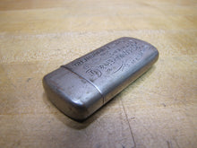 Load image into Gallery viewer, SCHOONMAKER & Co CLOTHIERS & FURNISHERS PATERSON NJ Antique Ad Match Holder Safe