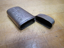 Load image into Gallery viewer, SCHOONMAKER & Co CLOTHIERS & FURNISHERS PATERSON NJ Antique Ad Match Holder Safe