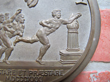 Load image into Gallery viewer, NEW YORK UNIVERSITY Old High Relief Brass Bronze Plaque Nameplate Sign NYU