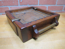 Load image into Gallery viewer, ARTS & CRAFTS ASHTRAY Wood & Copper Monumental Decorative Arts Nelson Cornell