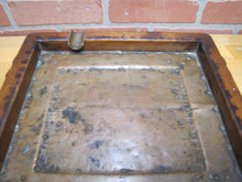 Load image into Gallery viewer, ARTS & CRAFTS ASHTRAY Wood & Copper Monumental Decorative Arts Nelson Cornell