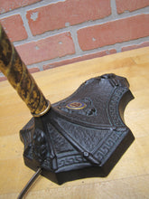 Load image into Gallery viewer, HARVARD UNIVERSITY WISE OLD OWL ROBERT SCHWARTZ & BRO NY USA Antique Desk Lamp