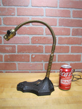 Load image into Gallery viewer, HARVARD UNIVERSITY WISE OLD OWL ROBERT SCHWARTZ & BRO NY USA Antique Desk Lamp
