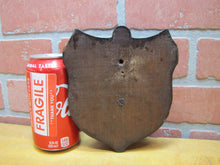 Load image into Gallery viewer, 2 GAME ANIMAL HEADS HUNTING PLAQUE TROPHY MOUNTS Black Forest Wooden Style