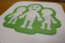 Load image into Gallery viewer, NINTENDO MIIVERSE Store Display Ad Sign Video Game System Social Network